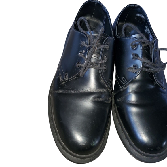 Classic1461 monochrome Black Unisex Oxford Shoes US Mens  size 9 US W size 10 main image 6